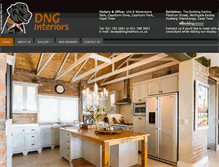 Tablet Screenshot of dnginteriors.co.za